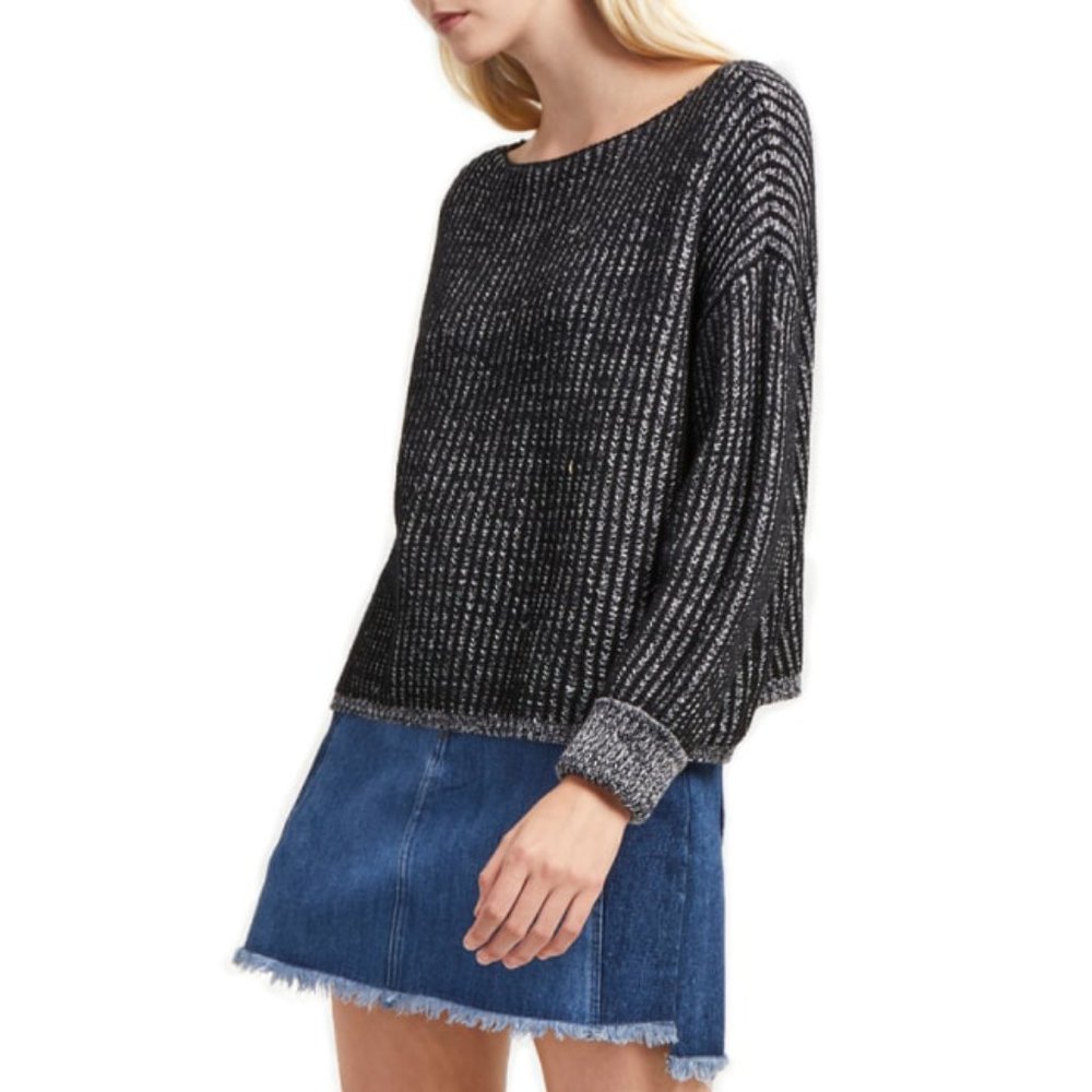 French Connection Mozart Chunky Ribbed Sweater